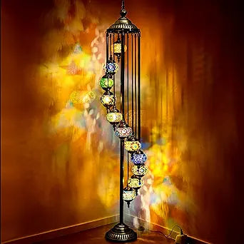 11 Globe Standing Floor Lamp